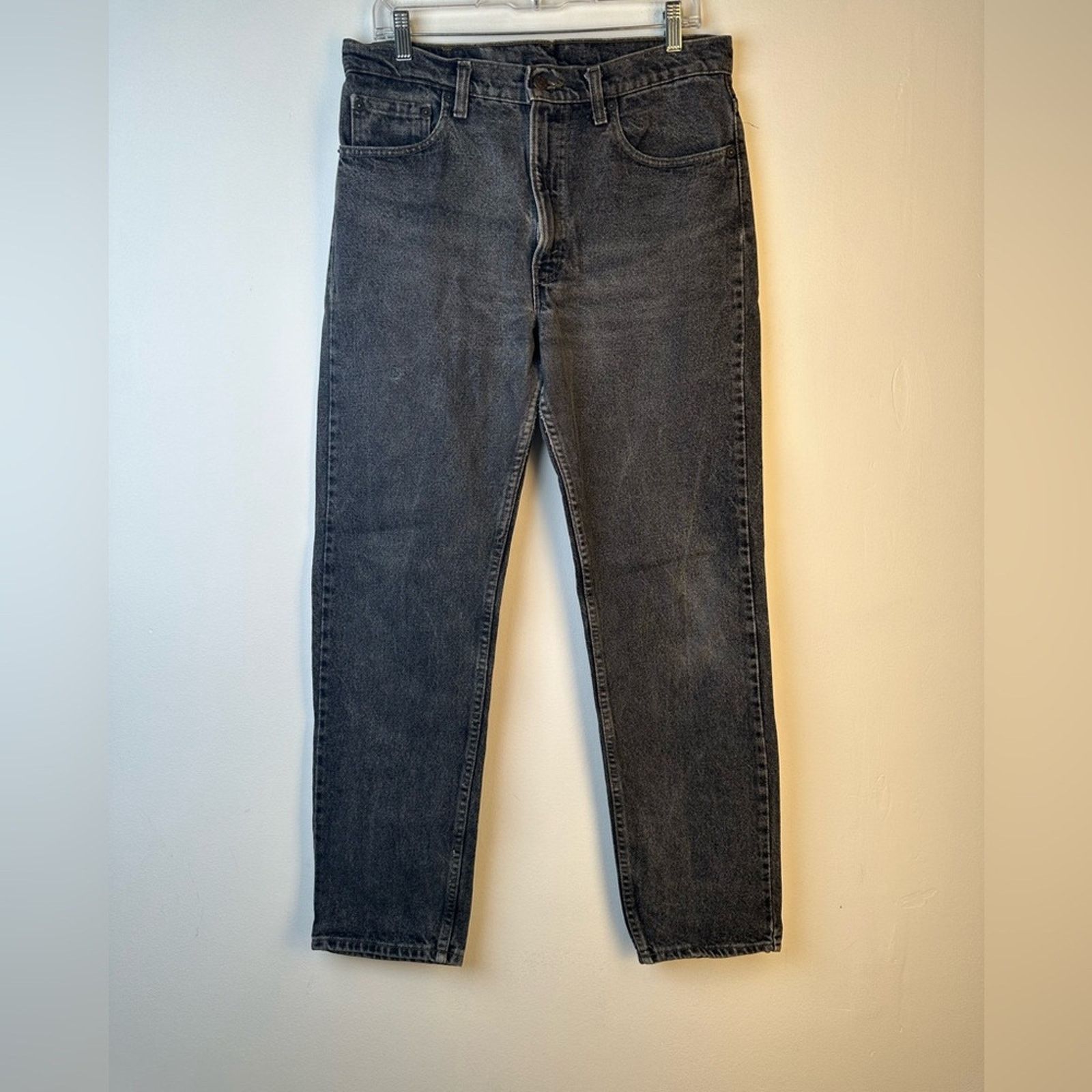 Levi's Vintage Levi’s 505 Black Jeans Size US 32 / EU 48 - 2 Thumbnail
