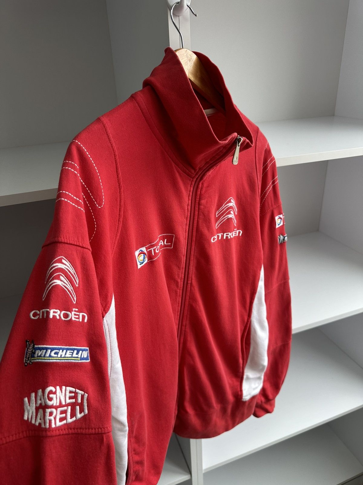 Other Vintage Citroen Racing Magnetti Marelli Men’s Track Jacket Size US L / EU 52-54 / 3 - 5 Thumbnail