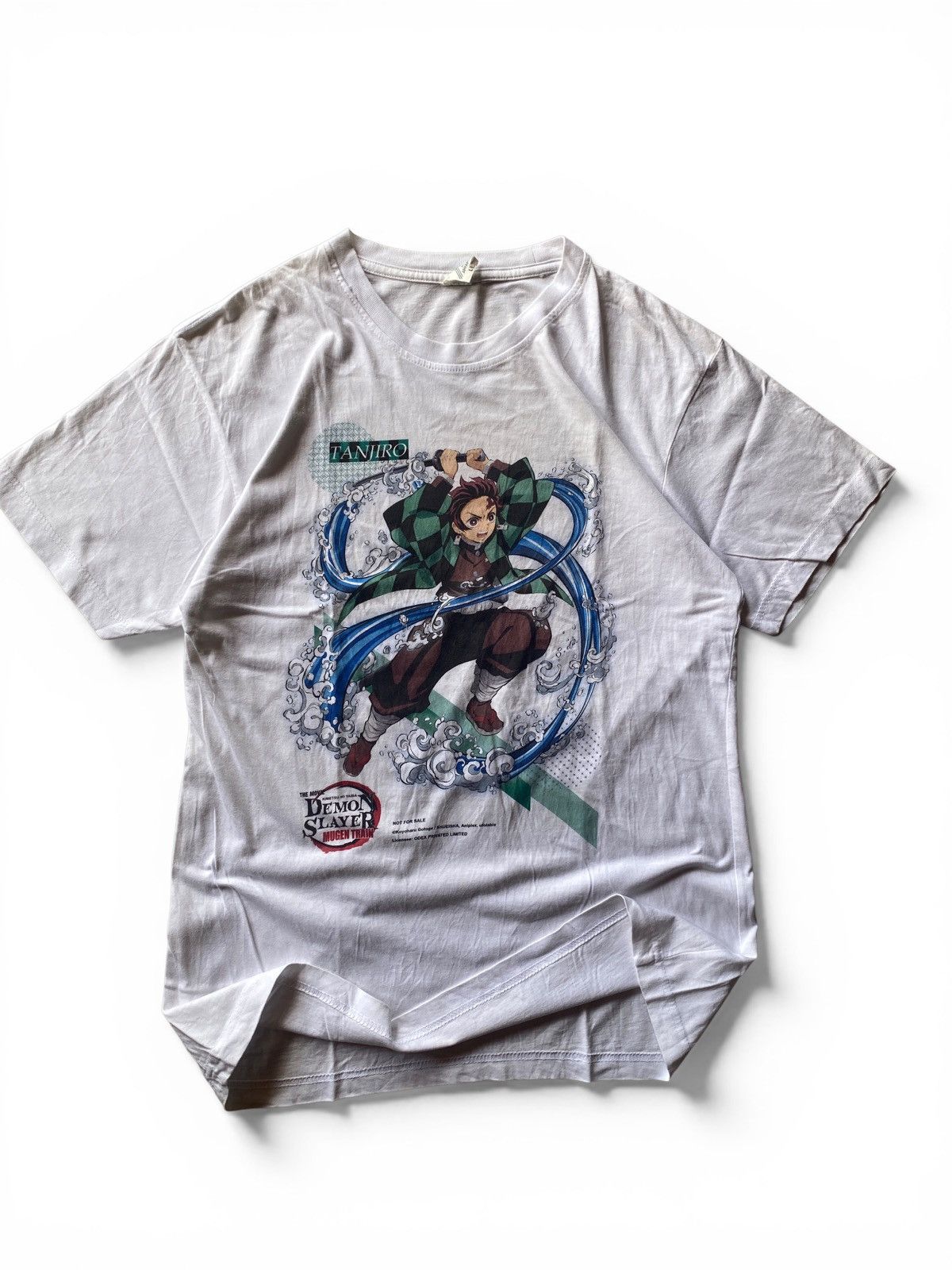 Anime Limited Demon Slayer Tanjiro Anime NFS Graphic Tee White L Size US L / EU 52-54 / 3 - 1 Thumbnail