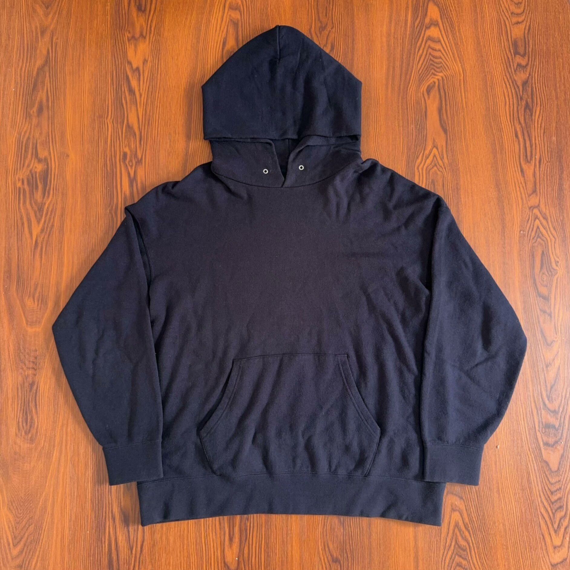 Visvim visvim hoodie in navy blue cashmere blend Size US M / EU 48-50 / 2 - 1 Thumbnail