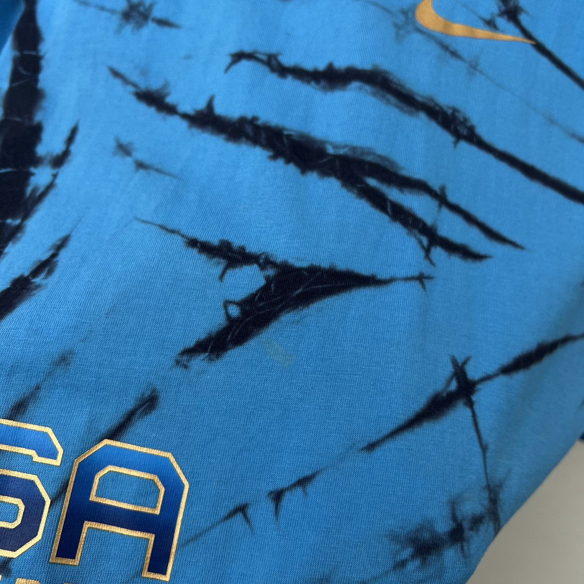 Nike × USA Olympics Nike Team USA Basketball Olympics Courtside Tie Dye T-Shirt Size US L / EU 52-54 / 3 - 9 Thumbnail