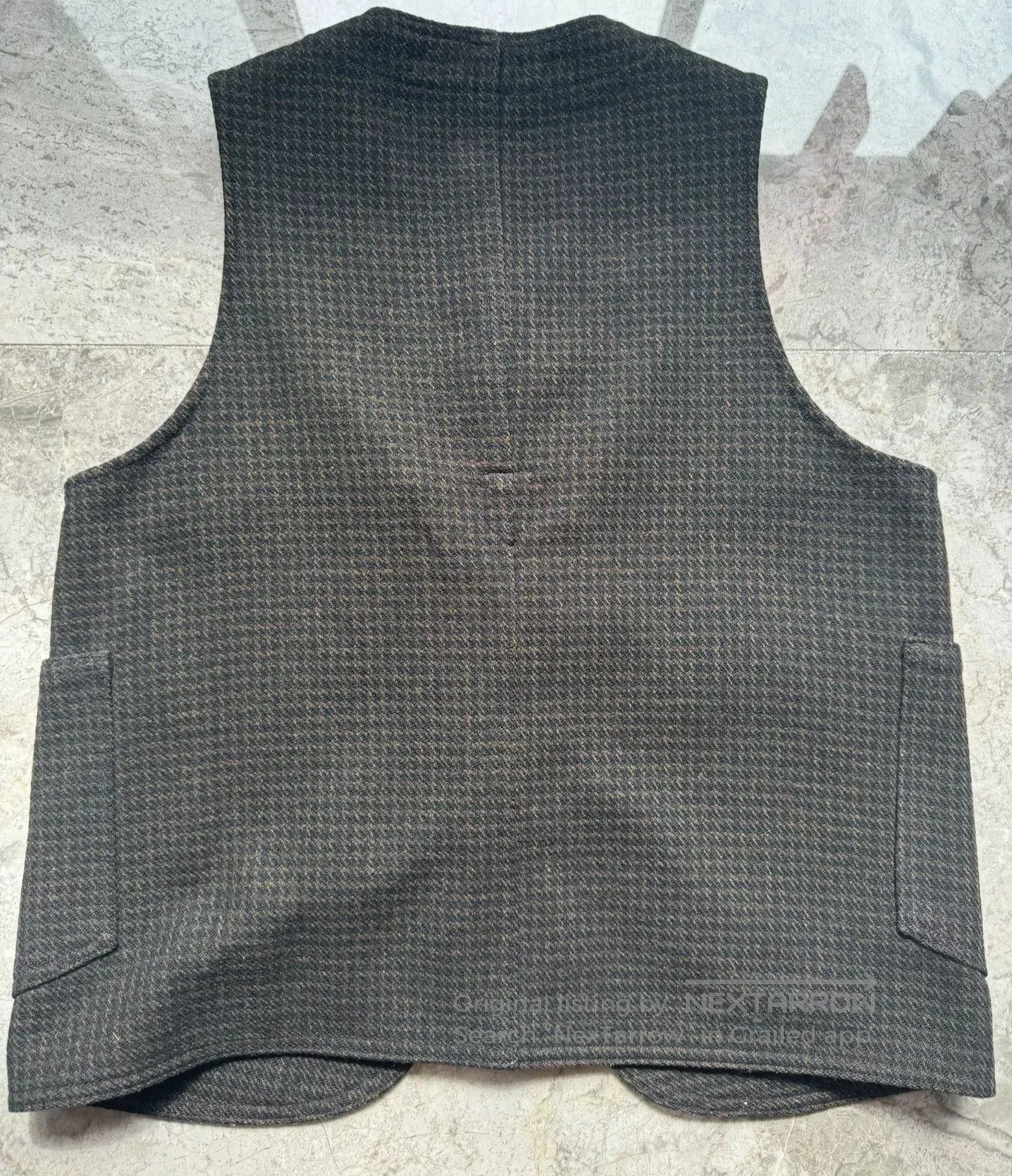 At Last & Co Timeless Houndstooth Wool Vest by Atlast&Co. Size US S / EU 44-46 / 1 - 2 Thumbnail
