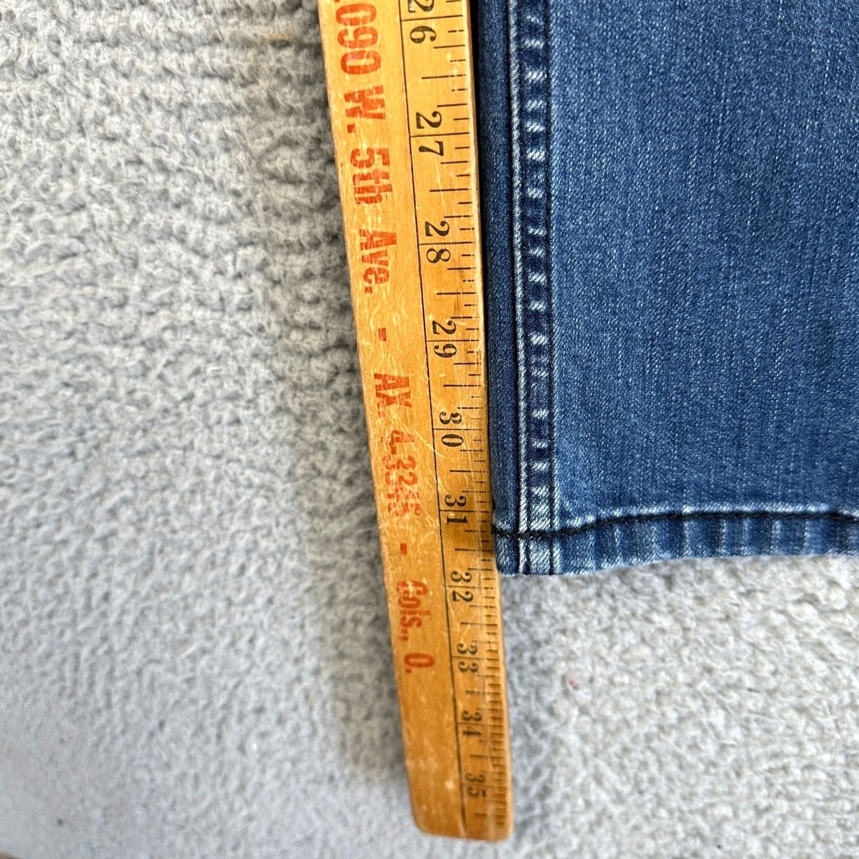 Buffalo David Bitton Buffalo David Bitton Jackson Jeans Mens 32X32 Blue Slim Straight 5 Pocket EUC Size US 32 / EU 48 - 6 Thumbnail