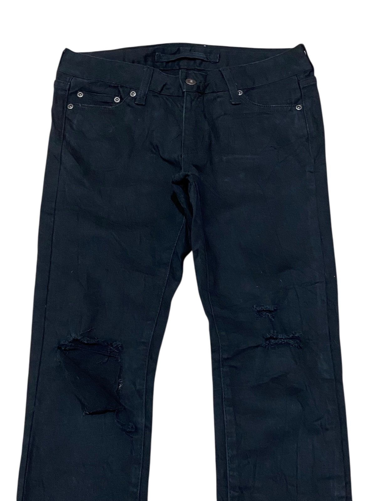 GOA Goa Supply & Co,s Skinny Ripped Jeans Size US 30 / EU 46 - 2 Thumbnail