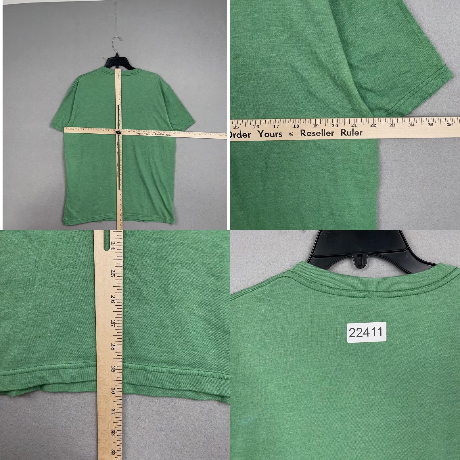 Hurley Hurley Shirt Mens XL Green Crewneck Snake Graphic Tee 90s Y2K Skater Cyber Goth Size US XL / EU 56 / 4 - 8 Thumbnail