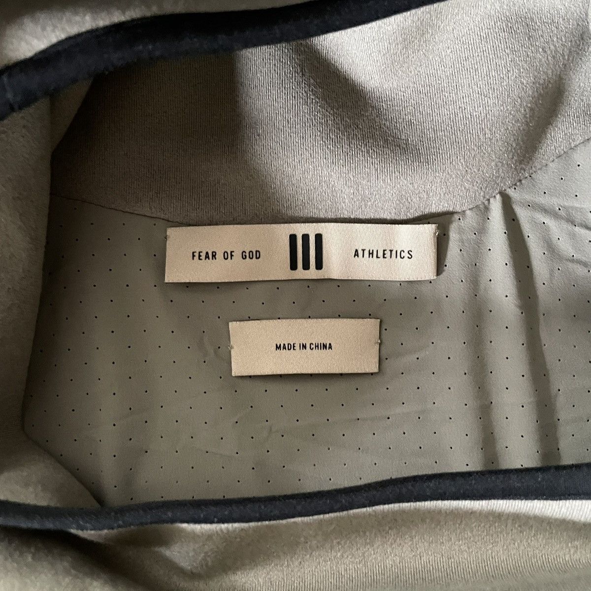 Fear of God Adidas Fear of God Athletics Suede Fleece Hoodie in Clay Size US XL / EU 56 / 4 - 3 Thumbnail