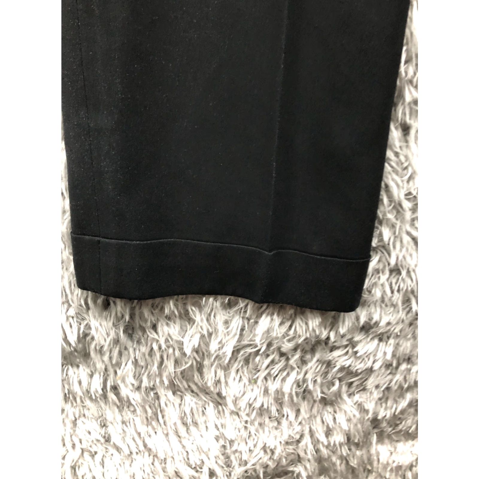 Ann Taylor Ann Taylor Womens Straight Black Slack Pants Size 6 Mid Rise Hook Eye Size 28" / US 6 / IT 42 - 7 Thumbnail