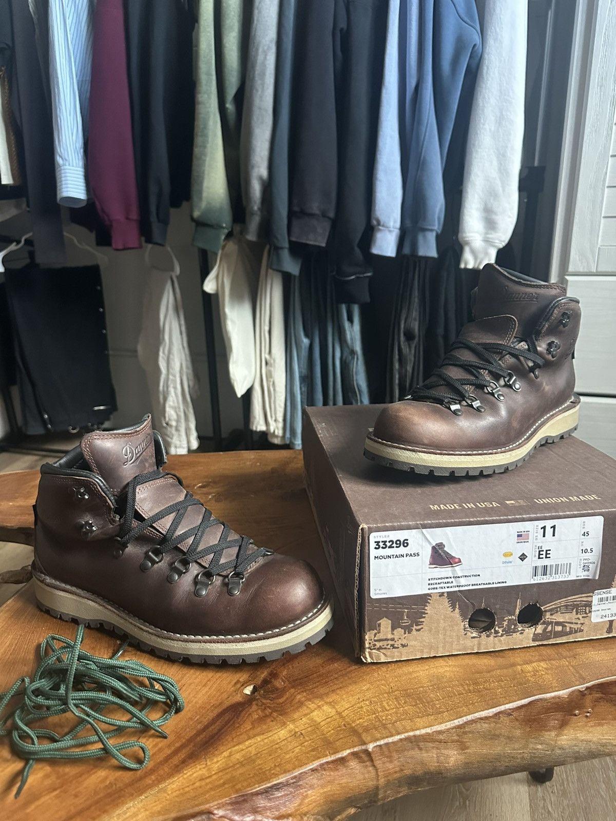 Danner Danner Mountain Pass Hiking Boots Size US 11 / EU 44 - 15 Thumbnail