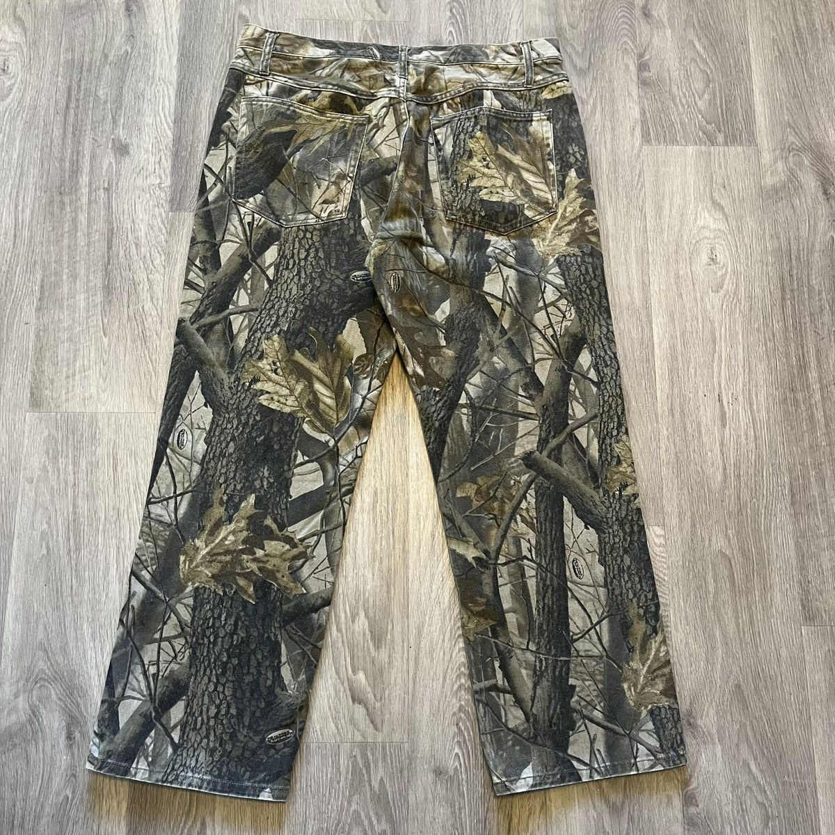 Realtree Vintage RealTree Camo Double-knee Pants 38 X 30 Fits 36 X 28 Size US 36 / EU 52 - 2 Thumbnail