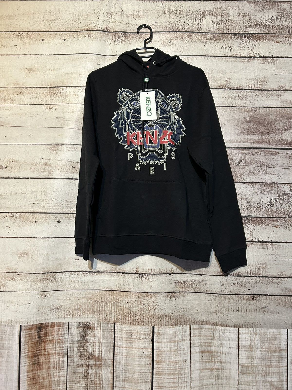 image of Kenzo Hoodie in Black, Men's (Size Small)