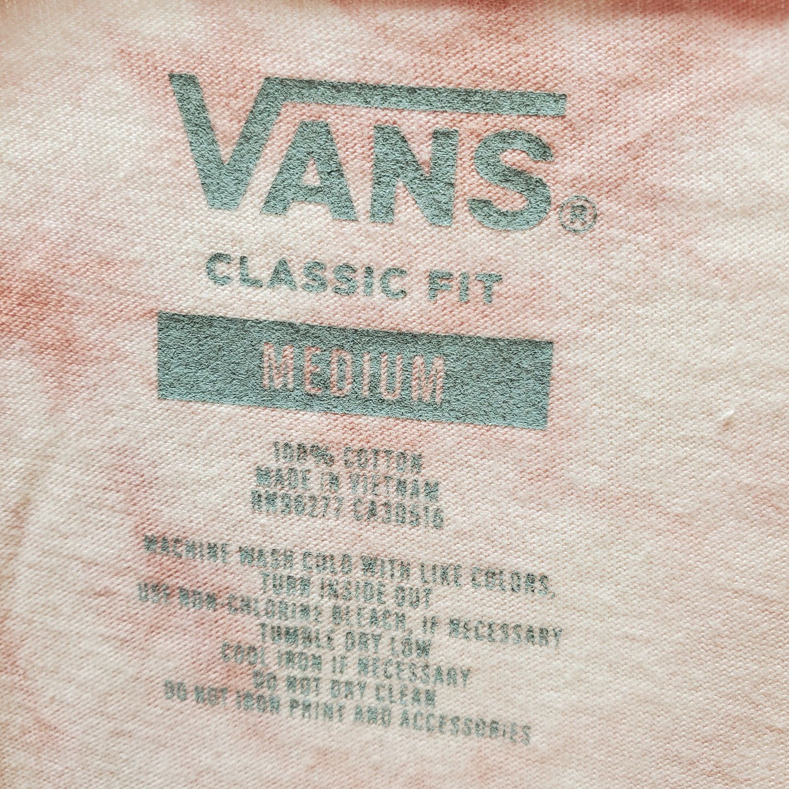 Vans Vans Shirt Men Medium Summer Camp Tie-Dye T-Shirt Classic Size US M / EU 48-50 / 2 - 7 Thumbnail