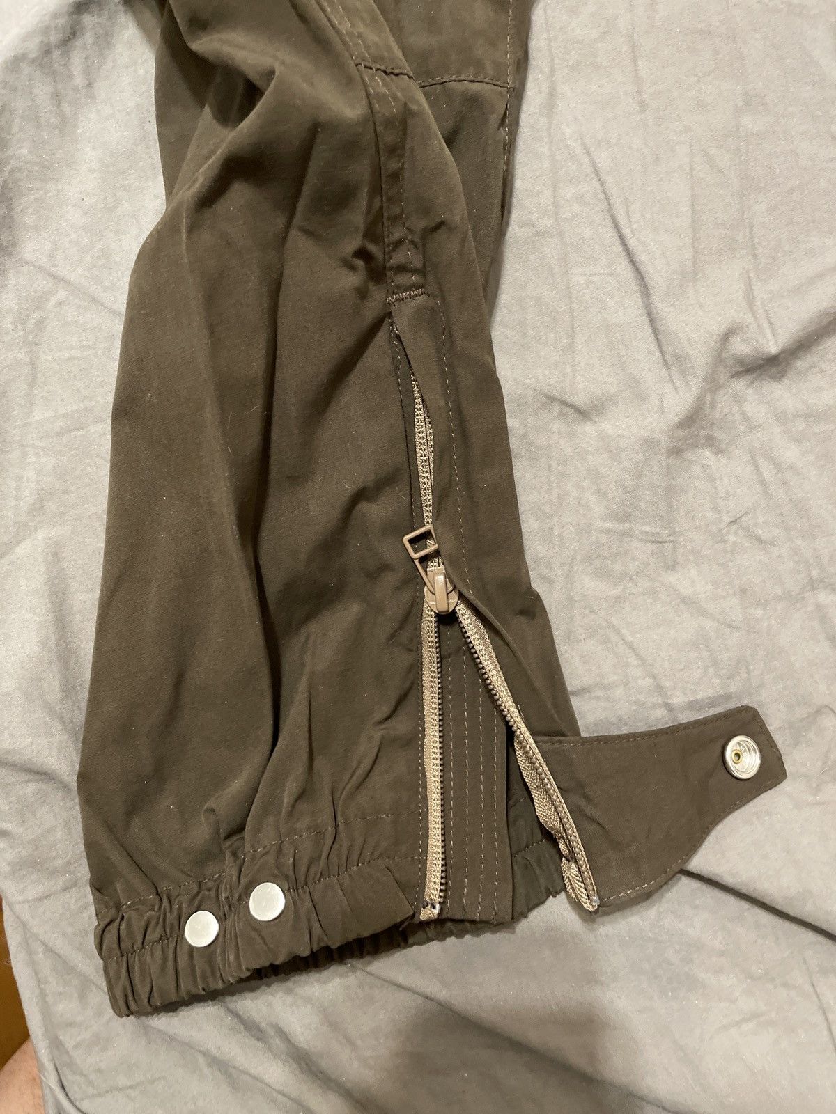 meanswhile meanswhile Wax Coat Uniform pants Olive Size US 34 / EU 50 - 5 Thumbnail
