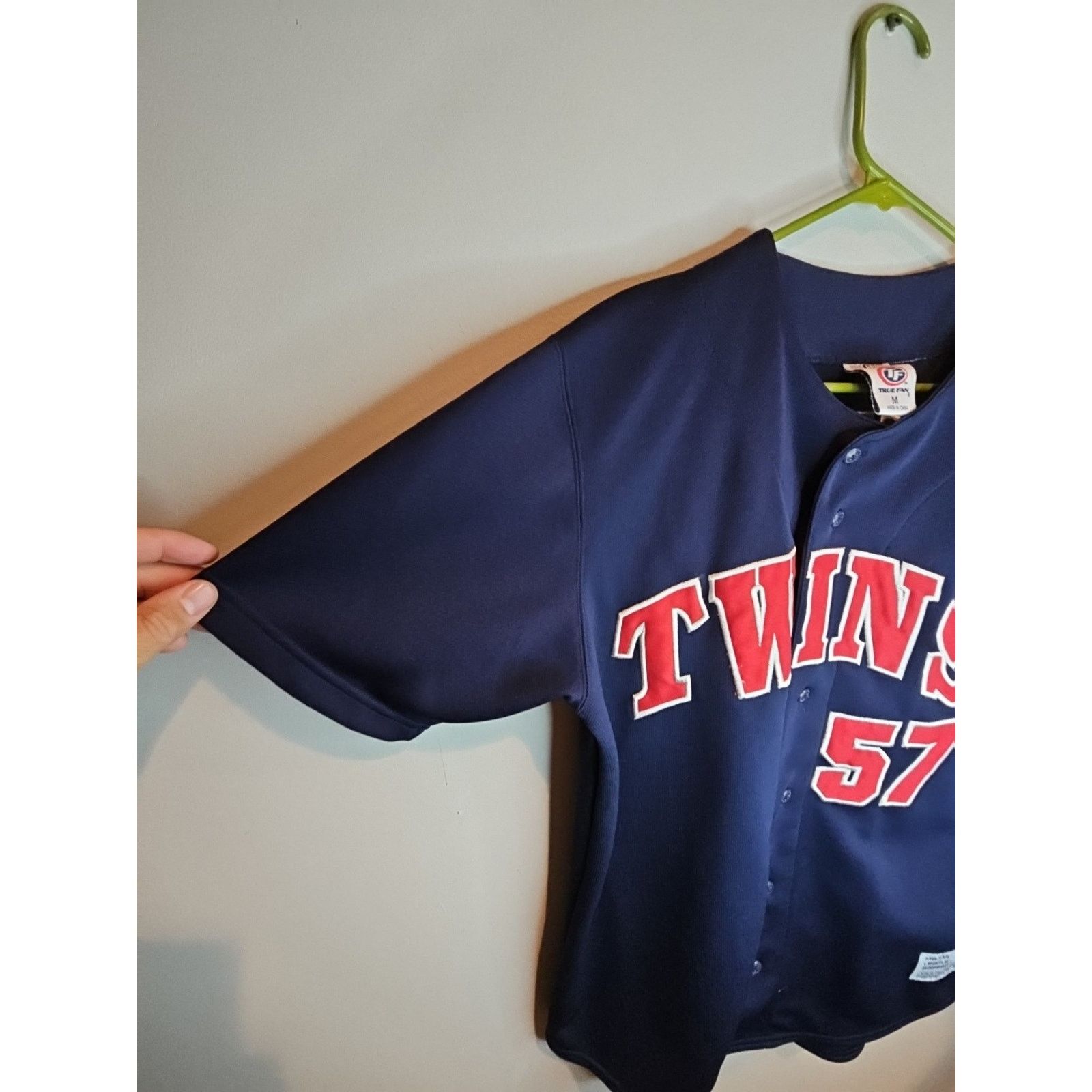 MLB True Fan Mens Minnesota Twins Johan Santana #57 MLB Jersey M Size US M / EU 48-50 / 2 - 4 Thumbnail