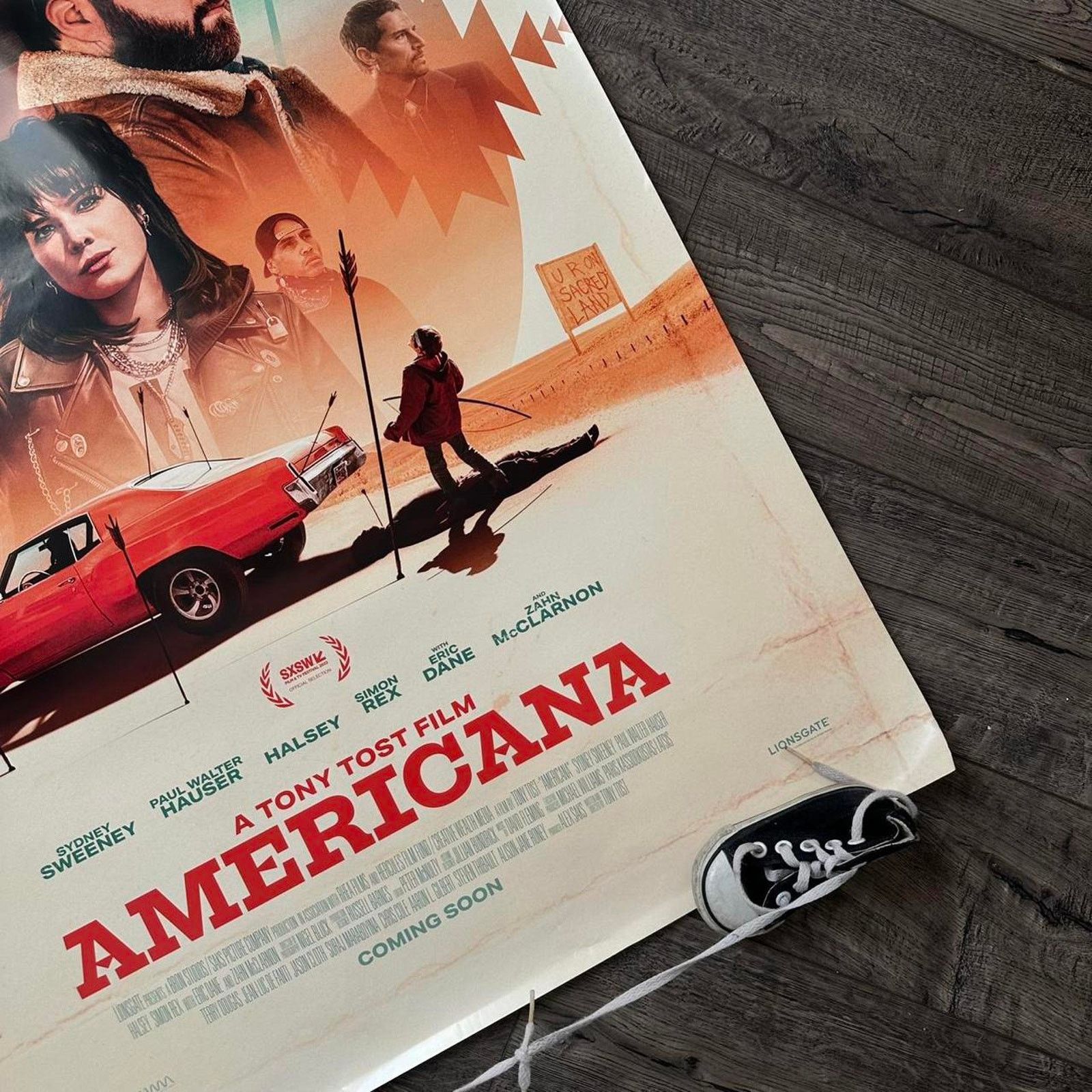 Other 2025 Americana Sydney Sweeney Halsey Movie Promo Poster Size ONE SIZE - 3 Thumbnail
