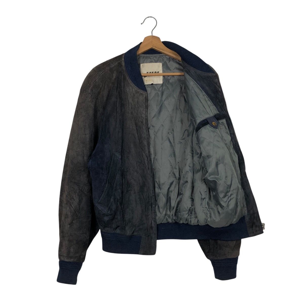 Japanese Brand 📌Vintage Bomber Leather Jacket Jun Men Suede Issey Miyake Size US M / EU 48-50 / 2 - 12 Thumbnail