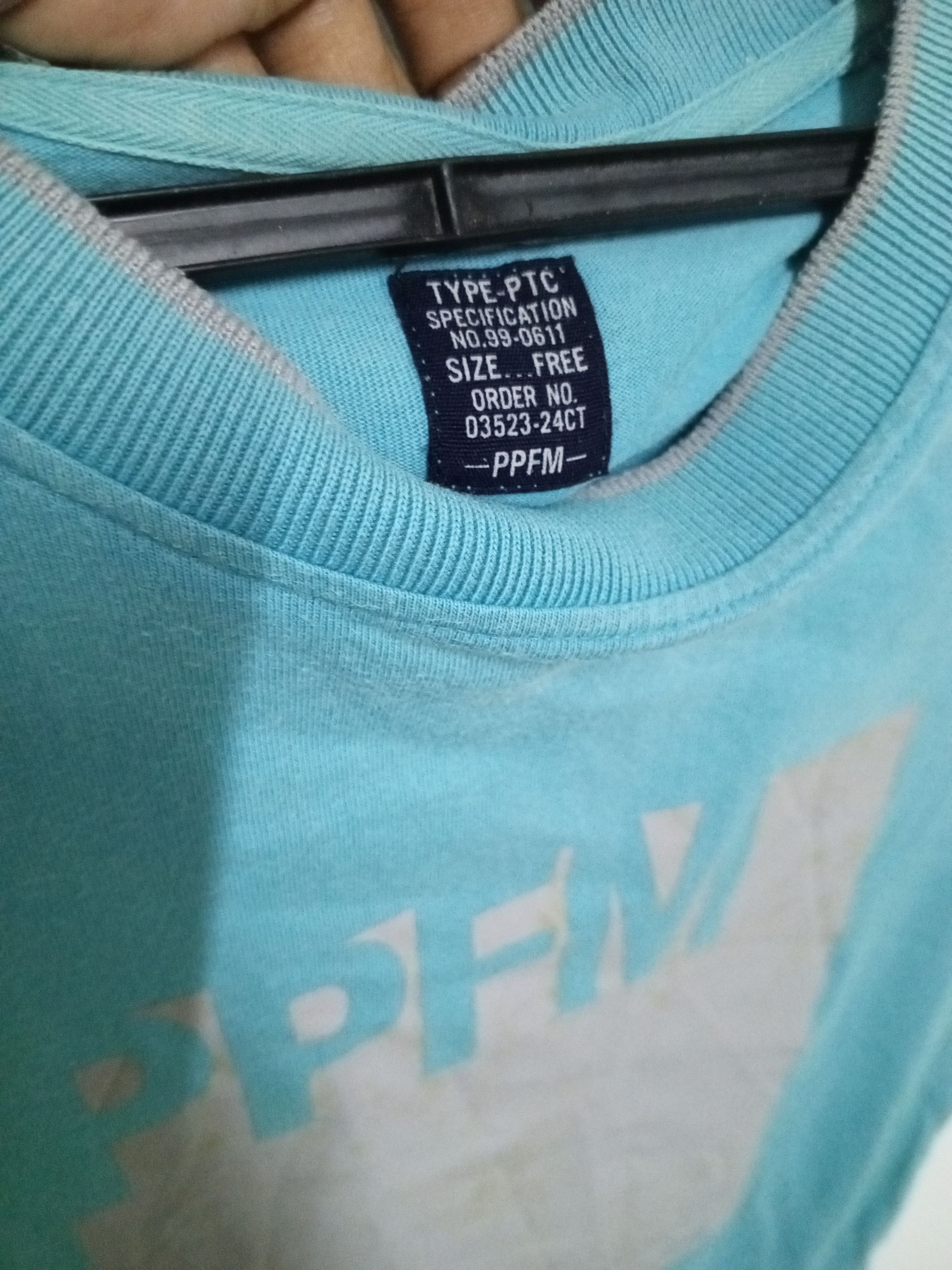 PPFM PPFM BLUE TSHIRT RARE Size US M / EU 48-50 / 2 - 7 Thumbnail