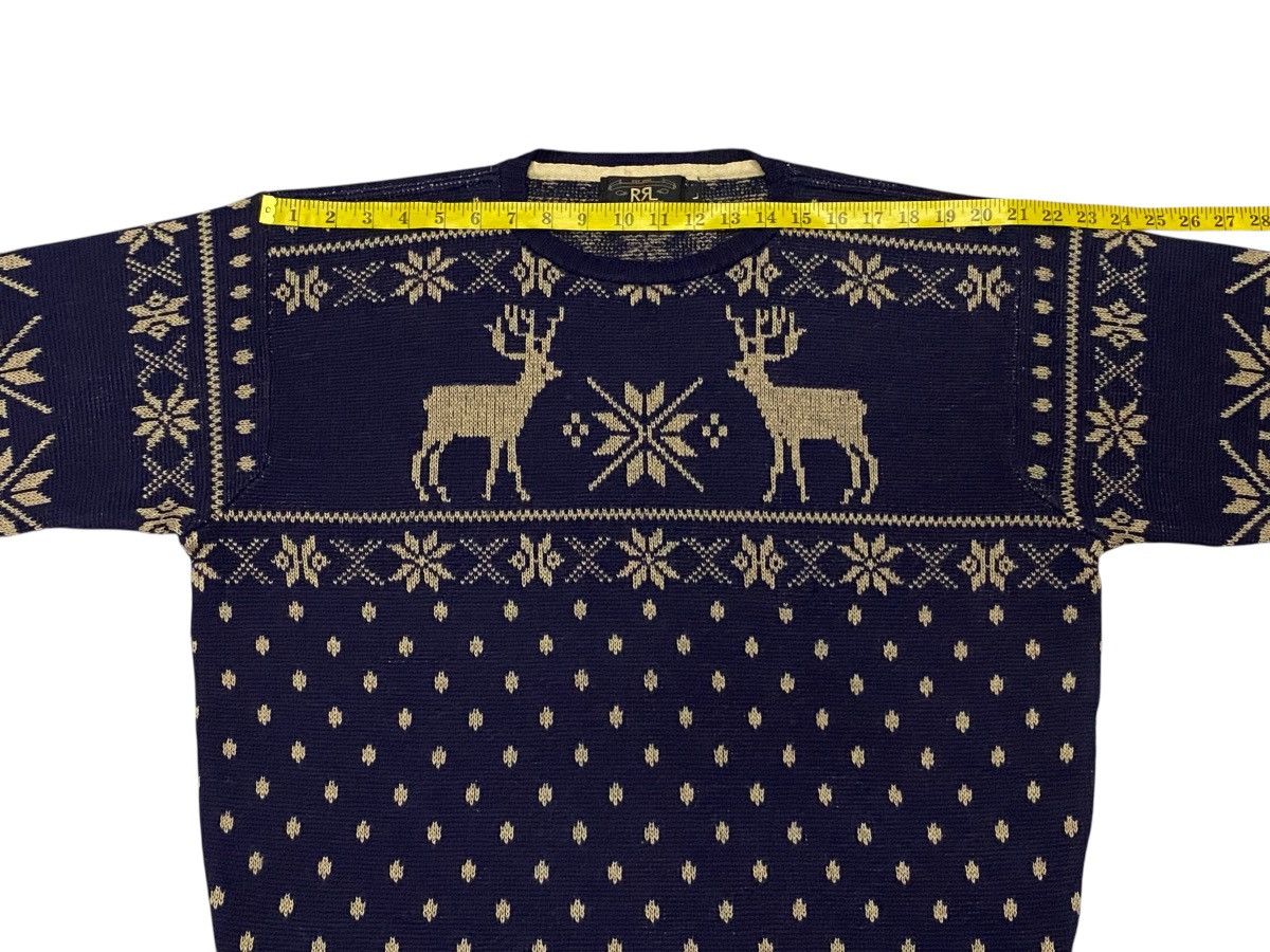 RRL Ralph Lauren Vintage Double RL Ralph Lauren Wool Knitwear Sweaters Size US L / EU 52-54 / 3 - 16 Thumbnail