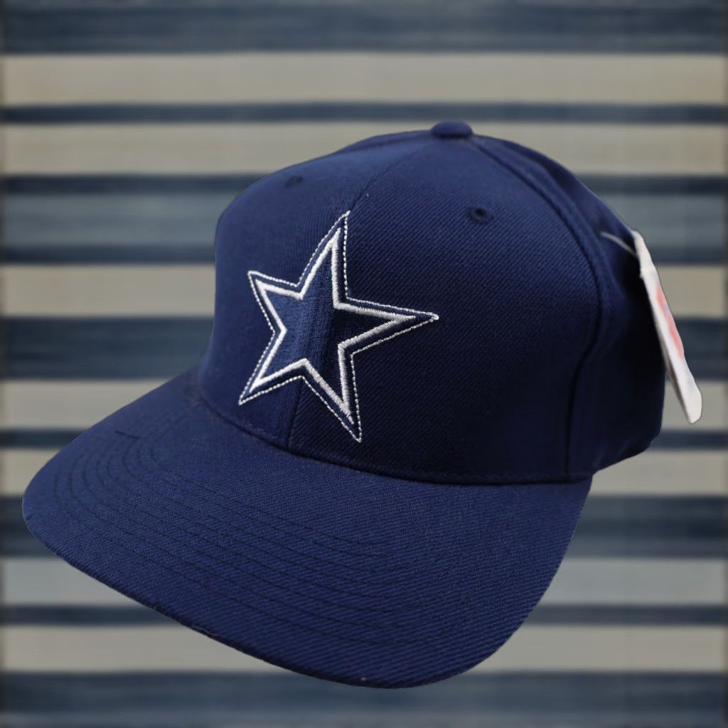Sports Specialties VINTAGE Sport Specialties Dallas Cowboys Fitted Cap 7 3/8 Men Blue NWT Size ONE SIZE - 1 Thumbnail