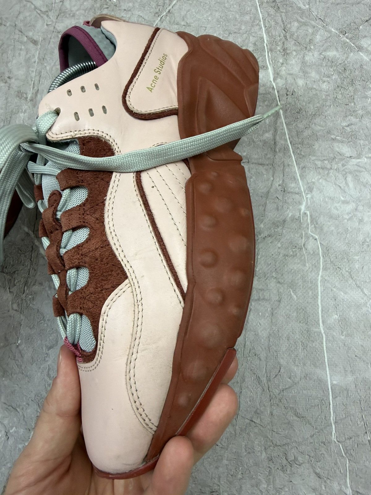 Acne Studios Acne Pink Manhattan Sneakers Size US 9 / IT 39 - 18 Thumbnail