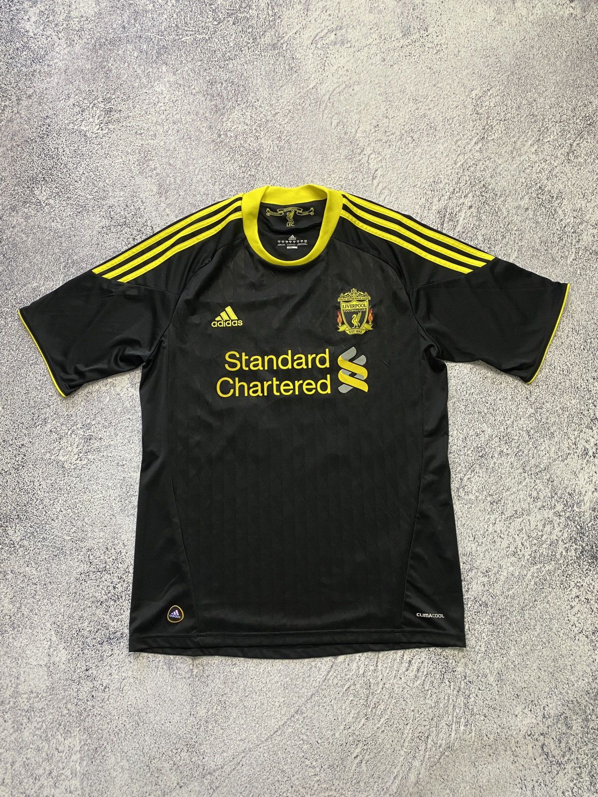 Adidas Adidas Liverpool 2010 2011 Soccer Jersey Third Shirt Size US M / EU 48-50 / 2 - 1 Thumbnail