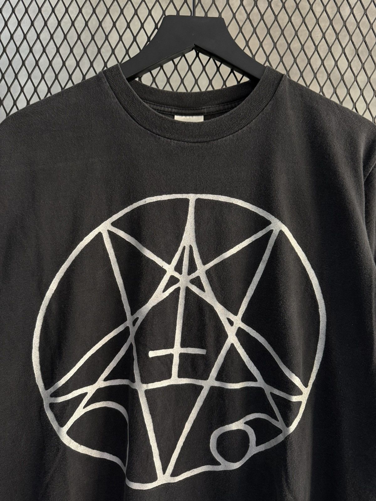 Band Tees Vintage 1990s Morbid Angel Born Again In Blasphemy Size US M / EU 48-50 / 2 - 2 Thumbnail