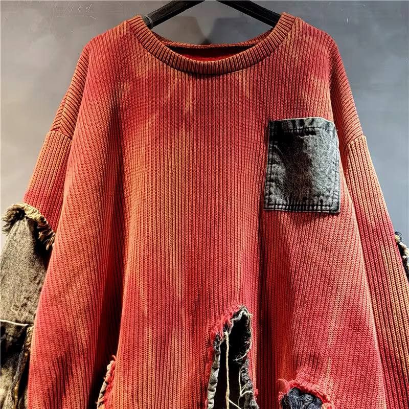 Japanese Brand × Vintage stylish sweater Size US L / EU 52-54 / 3 - 4 Thumbnail