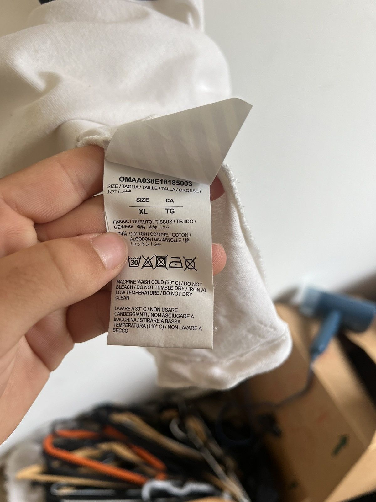 Off-White × Virgil Abloh Off white wings logo TEE Size US XL / EU 56 / 4 - 8 Thumbnail