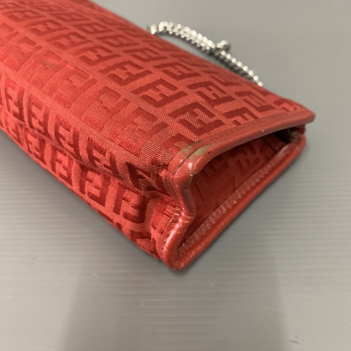 Fendi Fendi Small Chain Pochette Clutch Bag Size ONE SIZE - 14 Thumbnail