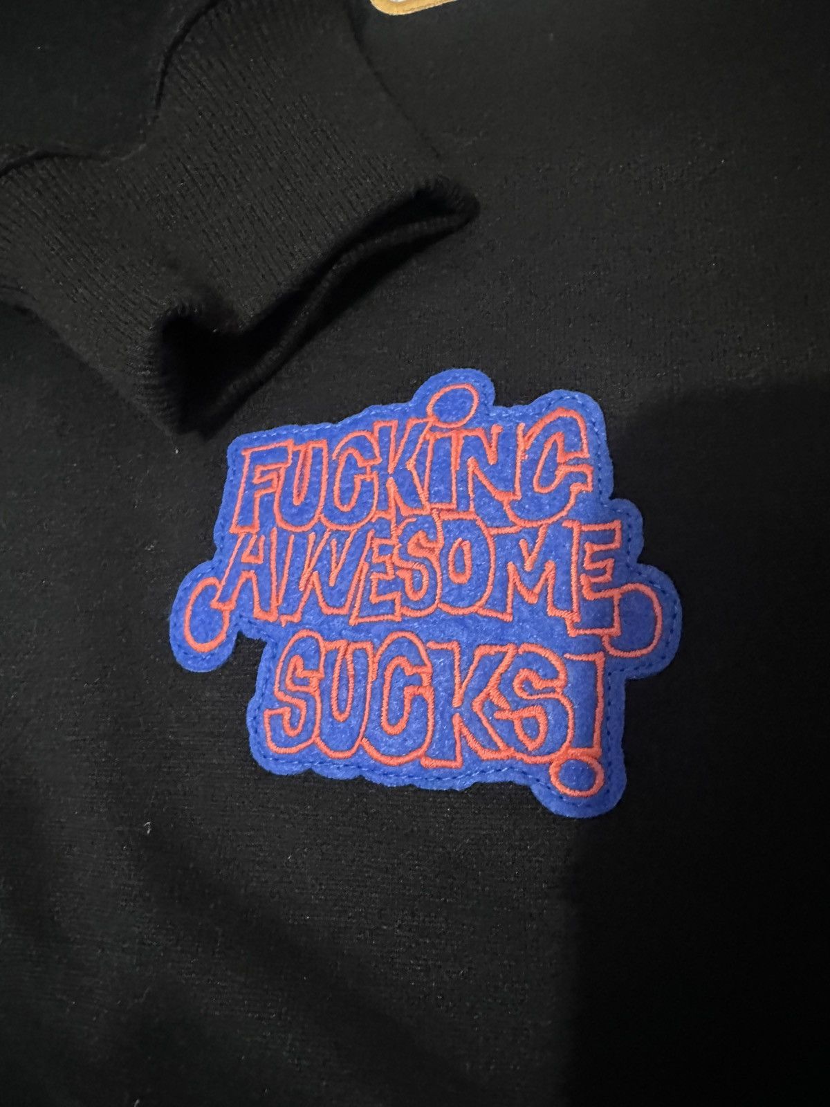 Fucking Awesome FA Polo 1/4 Zip up SAMPLE Size US M / EU 48-50 / 2 - 5 Thumbnail
