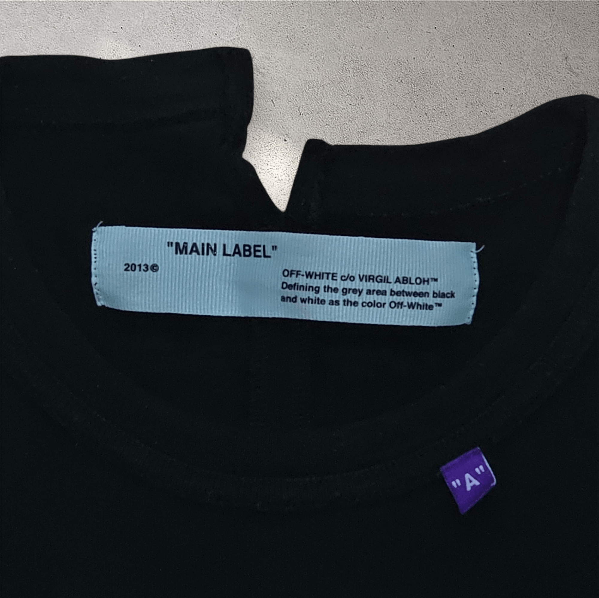 Off-White Off-White Bernini Spliced Tee Size US S / EU 44-46 / 1 - 5 Thumbnail