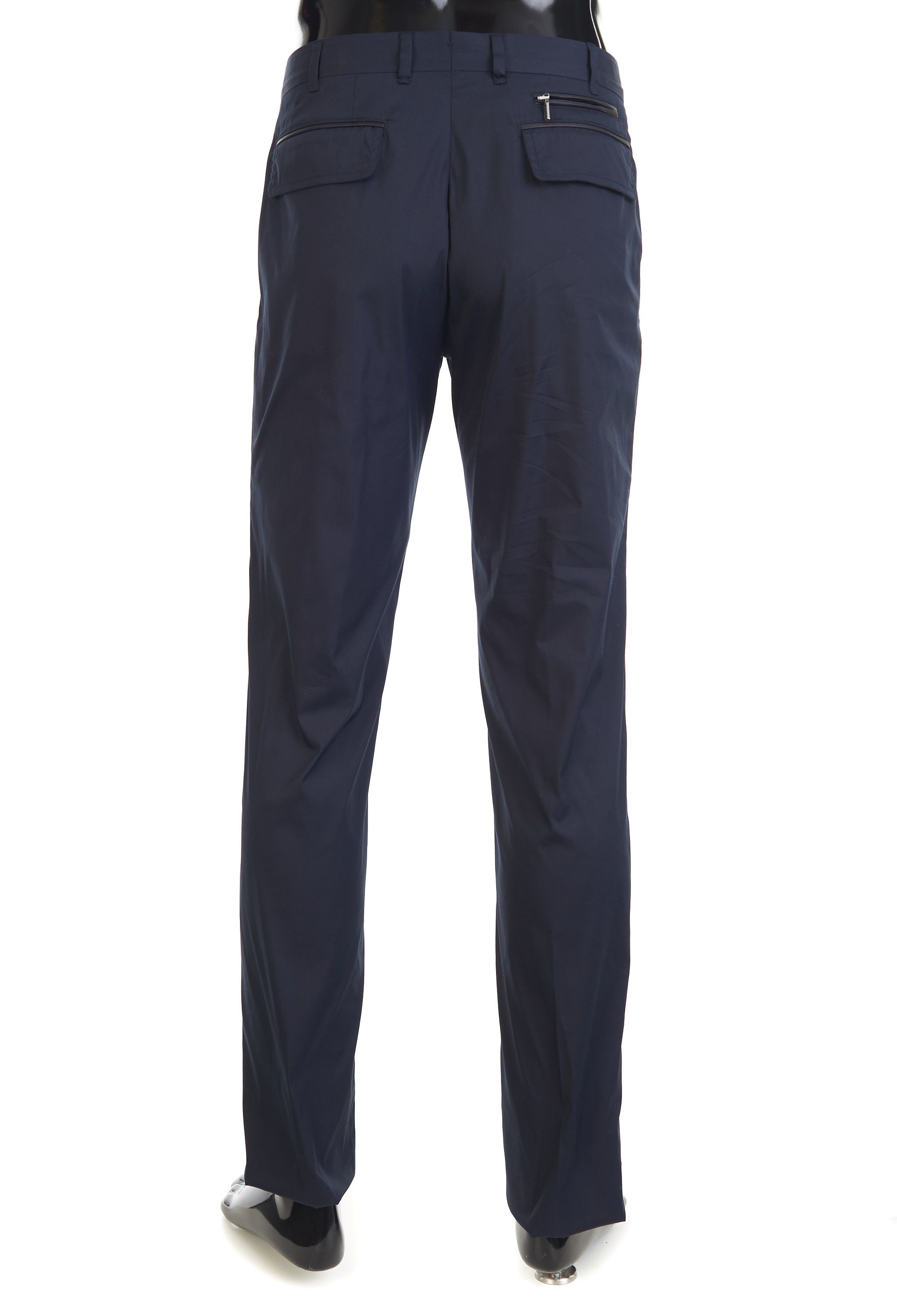 Zilli Dark Navy Classic Chino Trouser Size US 30 / EU 46 - 3 Thumbnail