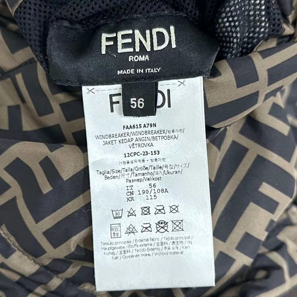 Fendi FENDI FF all over print double-sided jacket size 56 Size US XL / EU 56 / 4 - 7 Thumbnail