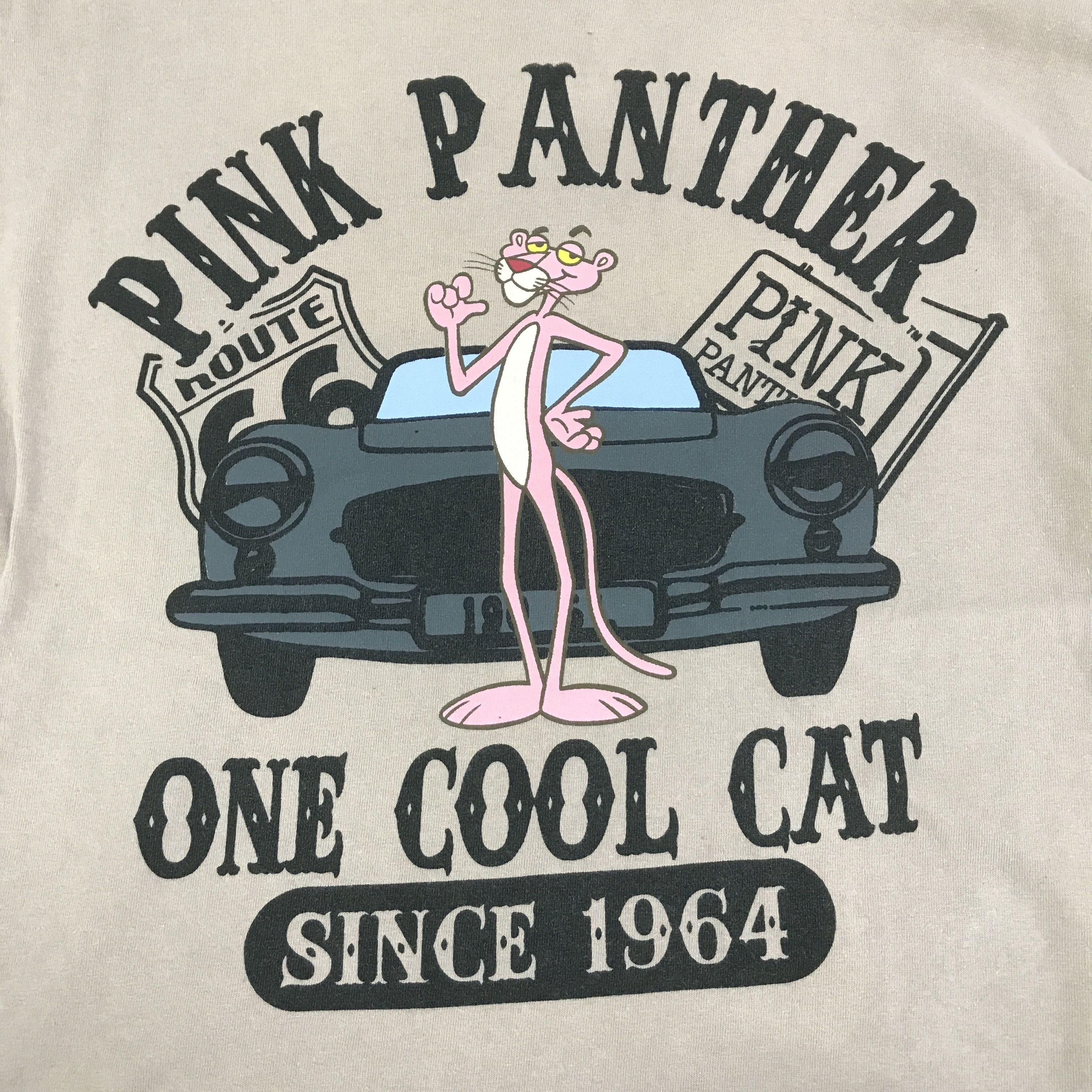 Japanese Brand pink panther cartoon t-shirt K93B47 Size US L / EU 52-54 / 3 - 9 Thumbnail