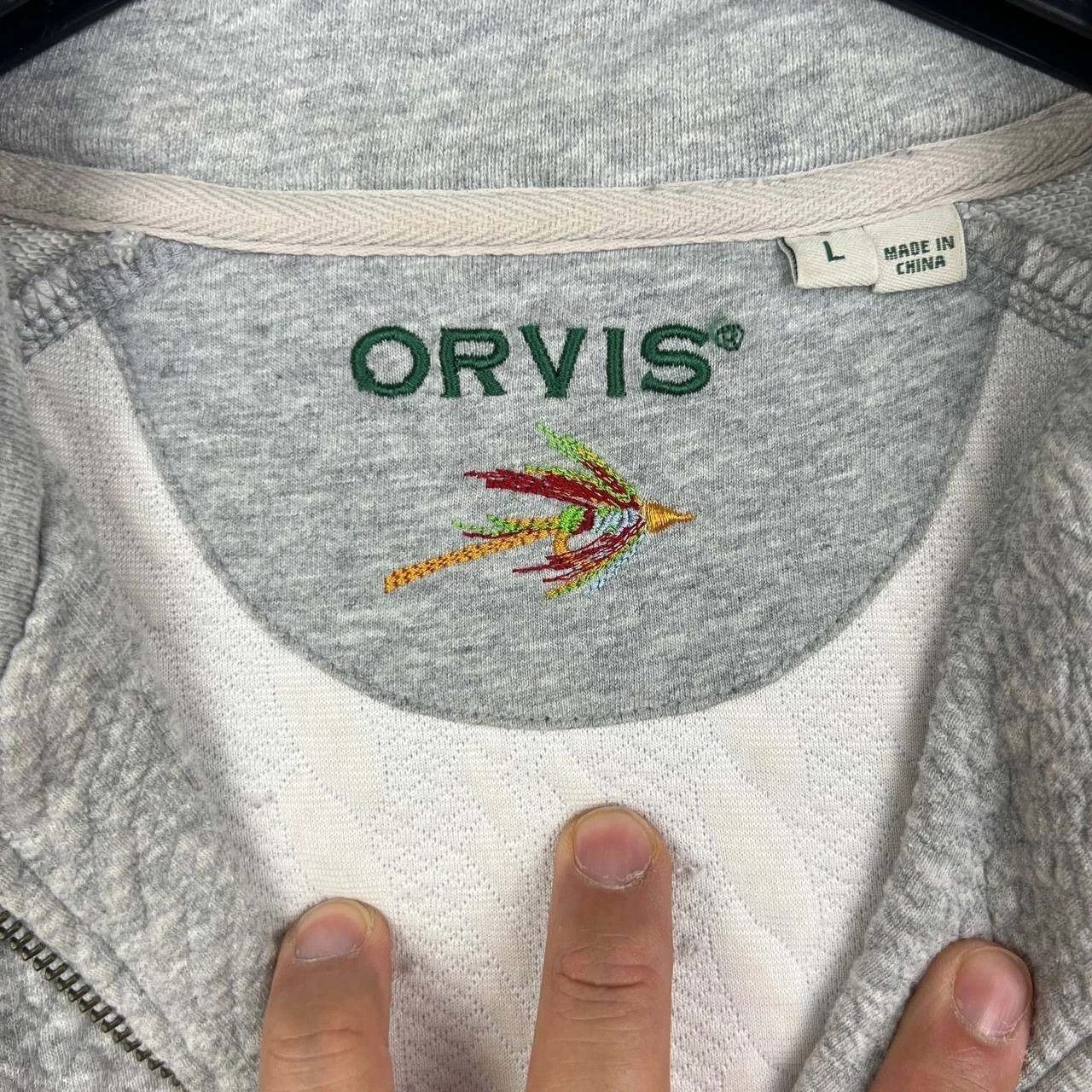 Orvis Orvis Sweatshirt Women Quilted Quarter Zip Elbow Patches L Size L / US 10 / IT 46 - 5 Thumbnail