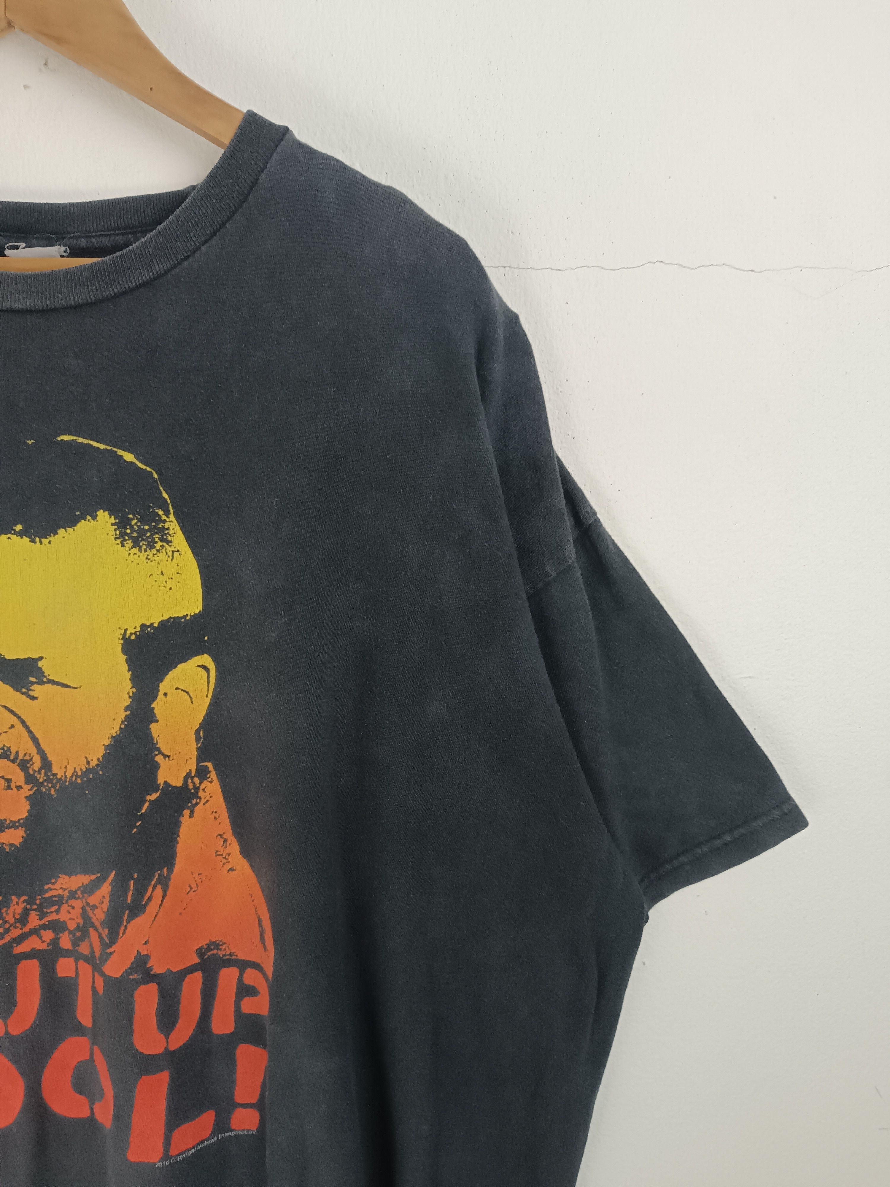 Vintage VINTAGE 2010 MR.T SHUT UP FOOL! TEE WWE WWF TYSON BOKER Size US XL / EU 56 / 4 - 6 Thumbnail
