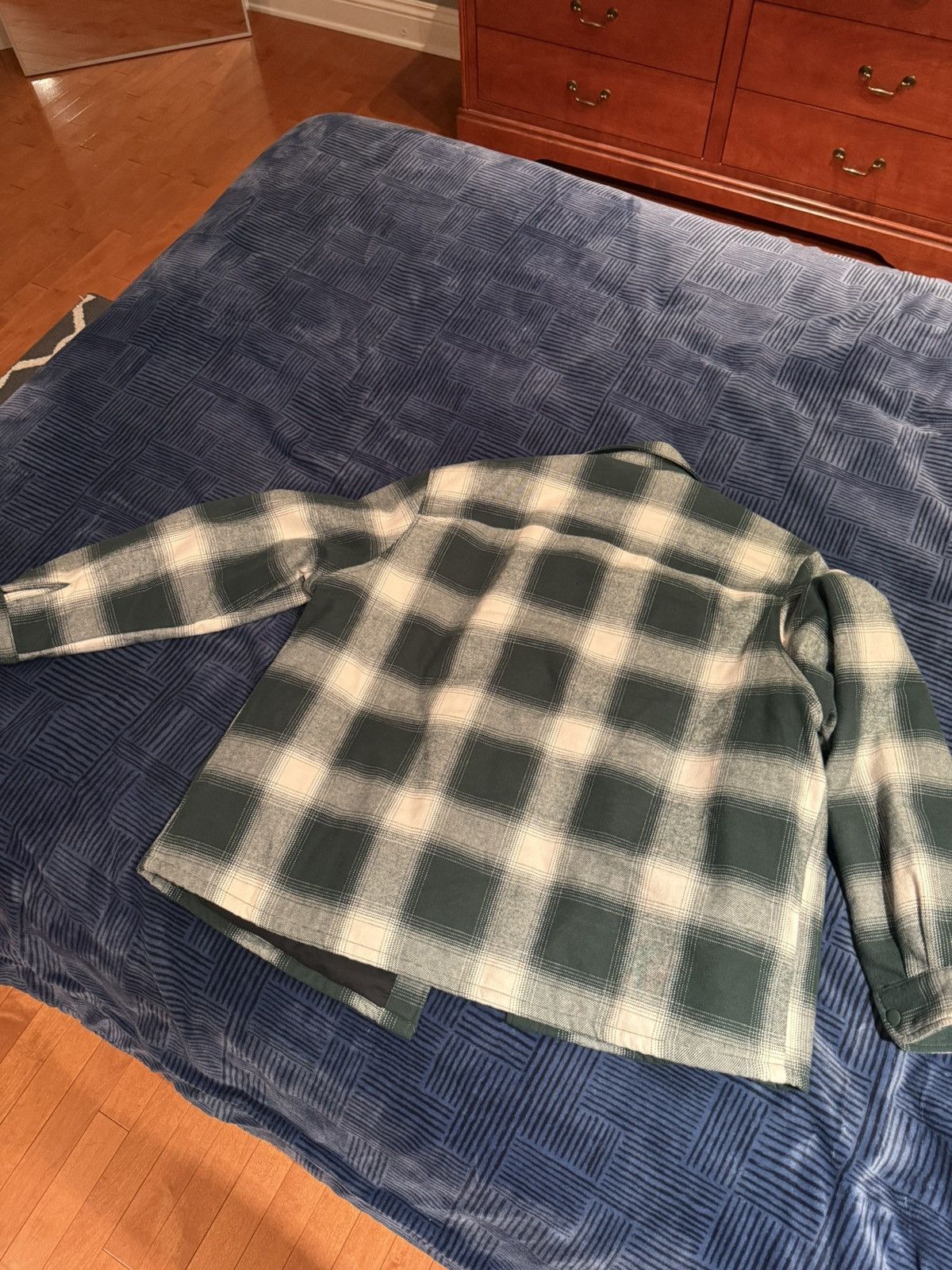 Zara Plaid padded overshirt Size US XL / EU 56 / 4 - 2 Thumbnail