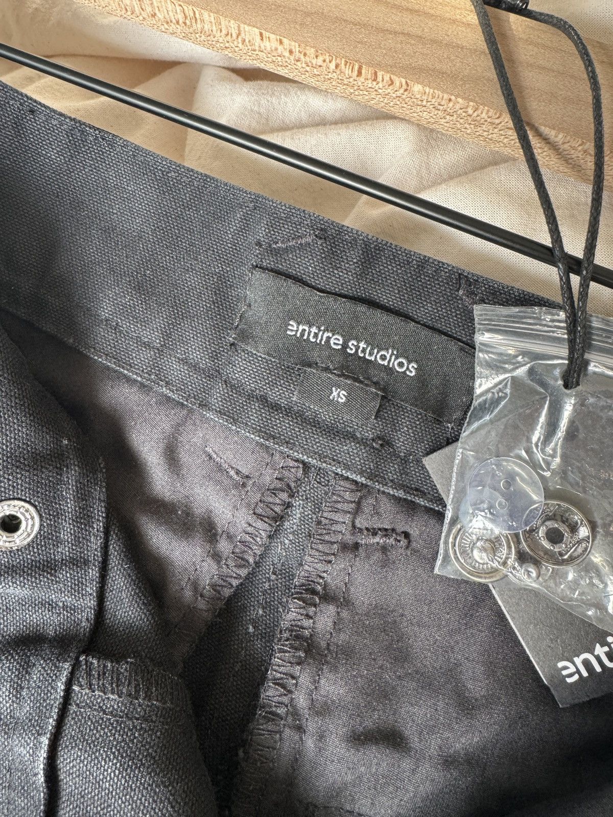 Entire Studios Entire Studios Black Hard Cargos Size US 29 - 4 Thumbnail