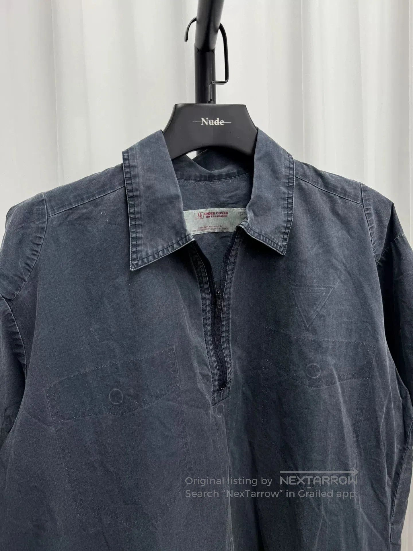 Comme des Garcons Homme Plus UNDERCOVER 1999SS Relief Short Sleeve Shirt. Size US M / EU 48-50 / 2 - 3 Thumbnail