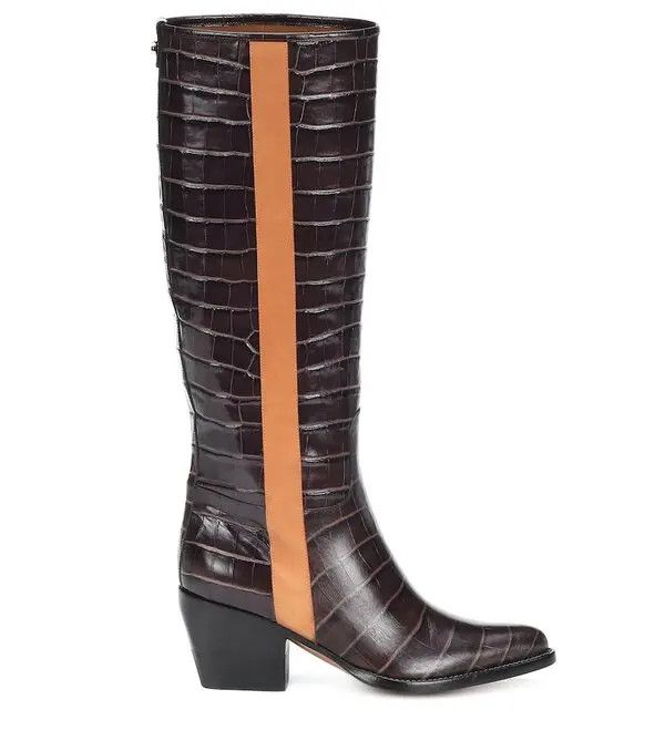 Chloe o1y0825 Leather Boots in Brown Size US 5 / IT 35 - 1 Thumbnail