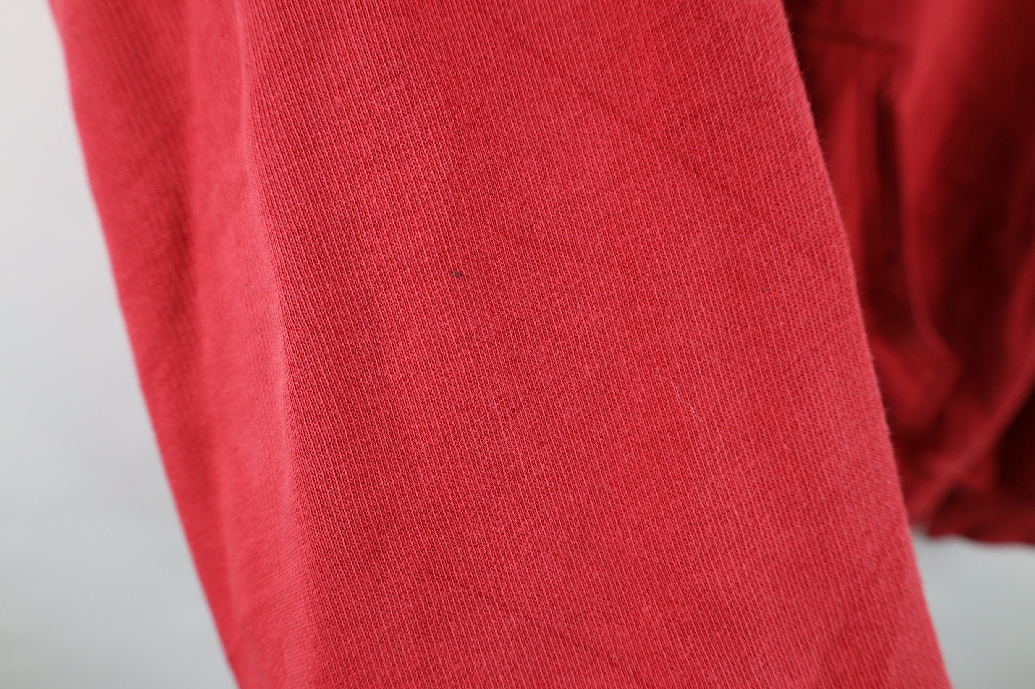 Nike Vintage Y2K Nike Scott Mini Swoosh Hoodie Sweatshirt Red Size US M / EU 48-50 / 2 - 6 Thumbnail