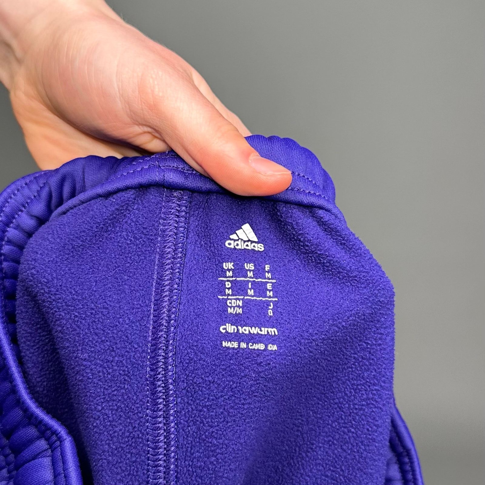 Adidas Vintage Y2K Adidas Sweatpants Mens M Relaxed Fit Purple Size US 32 / EU 48 - 4 Thumbnail