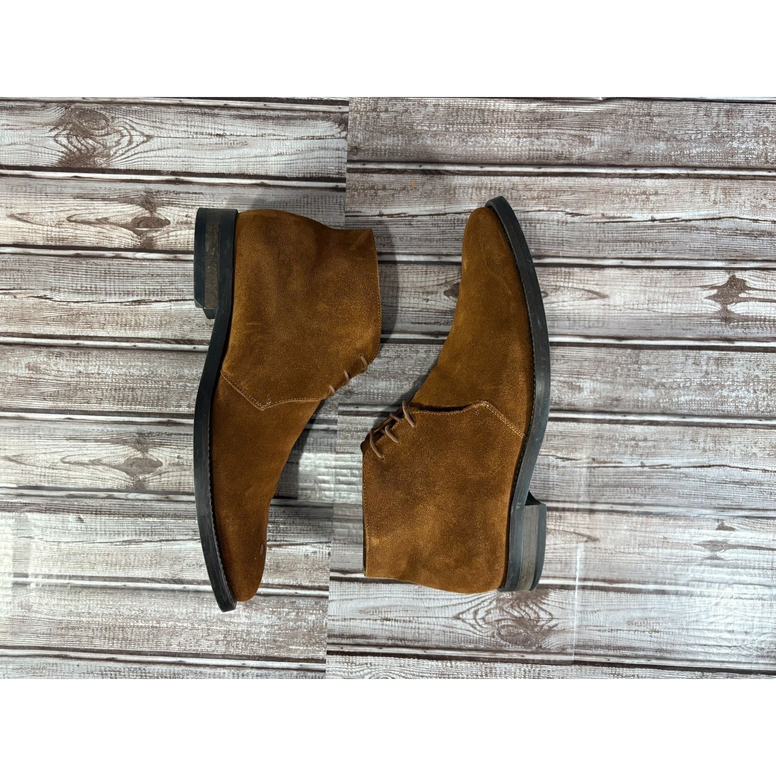 Suitsupply Suitsupply Italian Suede Ankle Chukka Boots sz 9 US 42 color Size US 9 / EU 42 - 5 Thumbnail