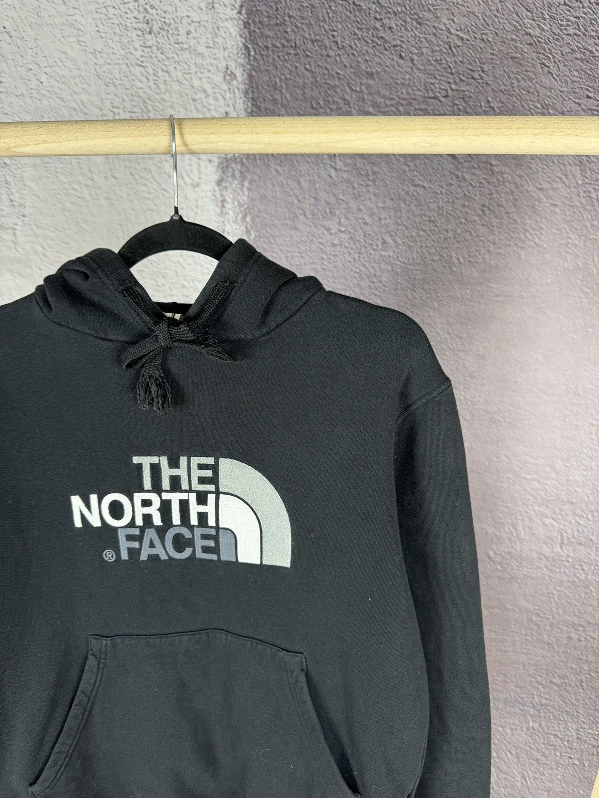 The North Face The North Face vintage big logo black cotton hoodie Size US S / EU 44-46 / 1 - 4 Thumbnail