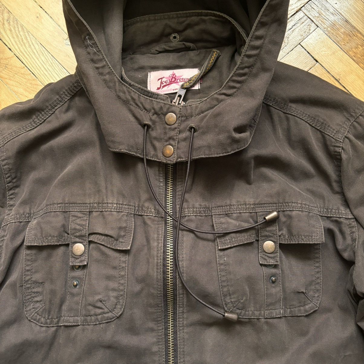 Hysteric Glamour × Vintage Vintage Y2K multi pocket Joe Browns Brown Jacket Size US XL / EU 56 / 4 - 2 Thumbnail