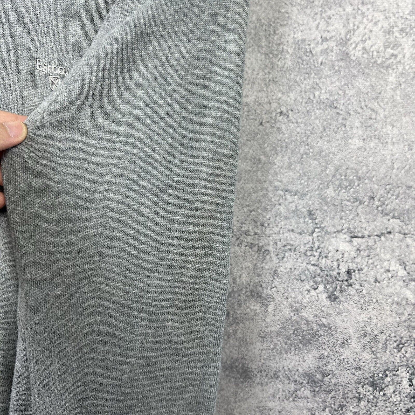 Barbour Barbour Sweater Men's Size S Gray Cotton Long Sleeve Size US S / EU 44-46 / 1 - 5 Thumbnail