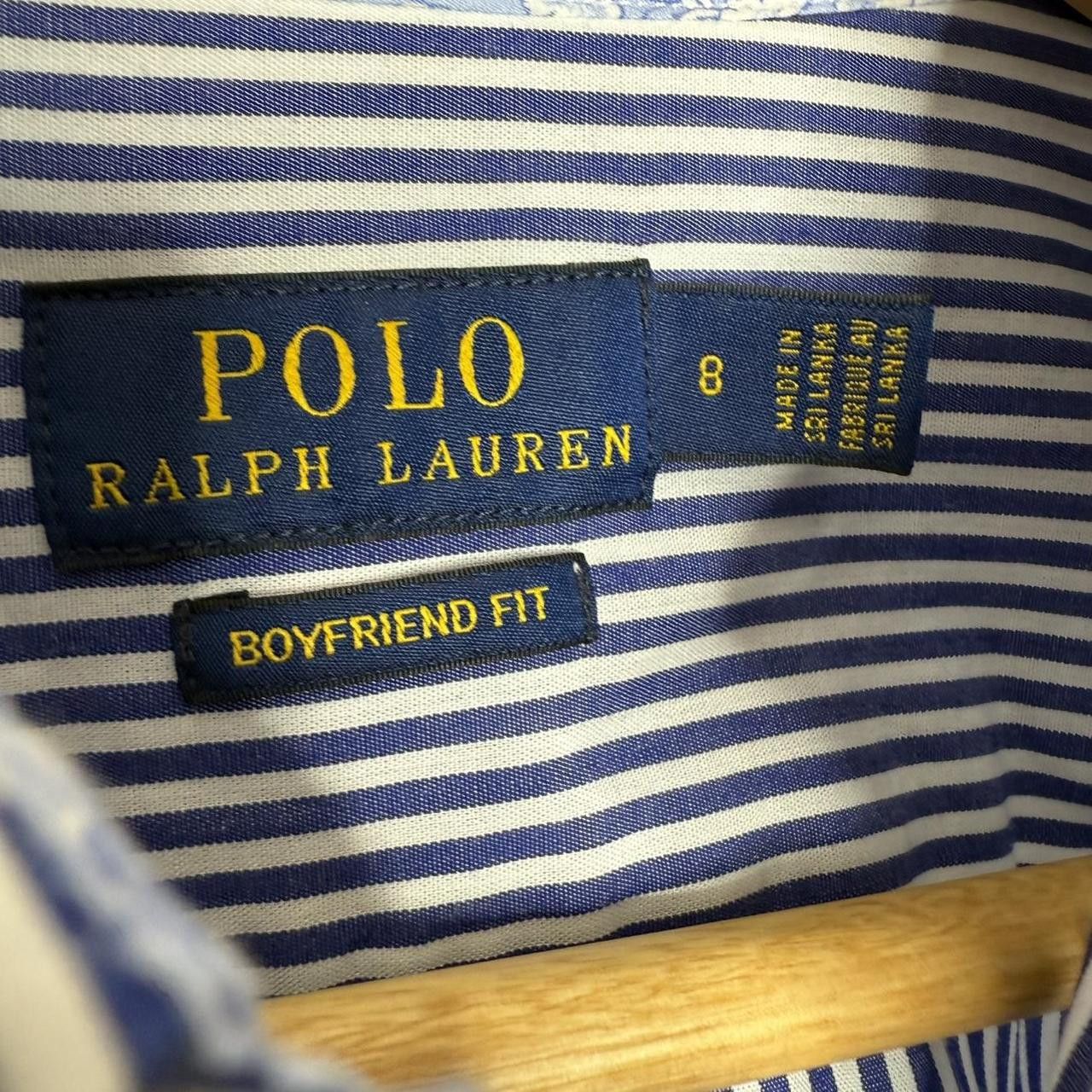 Polo Ralph Lauren Ralph Lauren Button Up Shirt Blue Womans Oversize Size US M / EU 48-50 / 2 - 7 Thumbnail