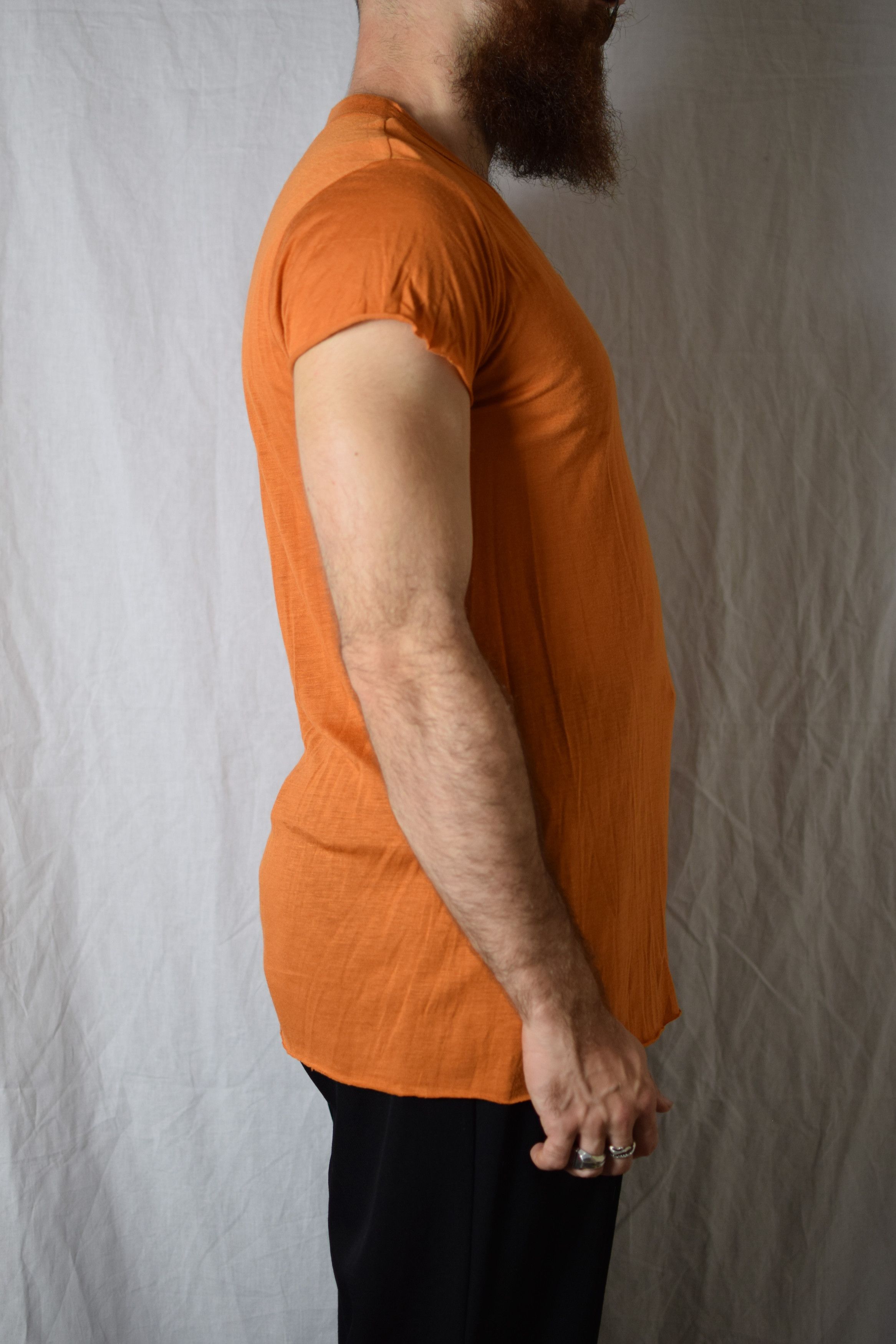 Rick Owens Rick Owens SS05 Scorpio Orange Top Size US L / EU 52-54 / 3 - 5 Thumbnail