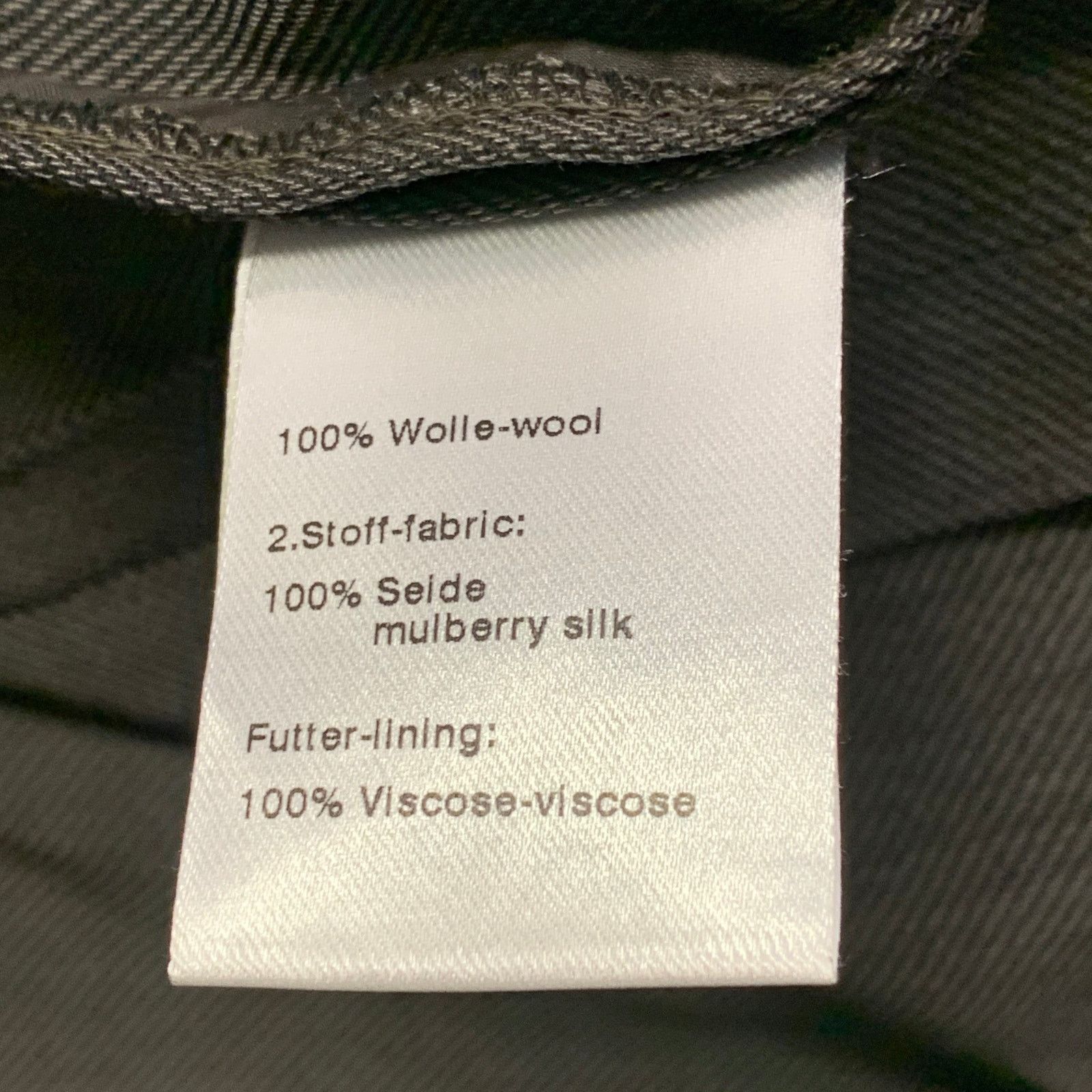 Akris AKRIS Grey Charcoal Wool Twill Peak Lapel Jacket Blazer Size L / US 10 / IT 46 - 8 Thumbnail