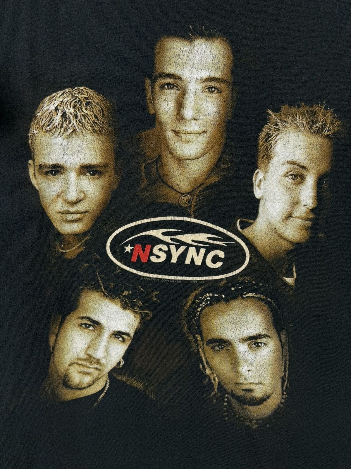 Band Tees 90s Vintage 1999 Nsync Justin Timberlake Tour T-Shirt S Size US S / EU 44-46 / 1 - 2 Thumbnail
