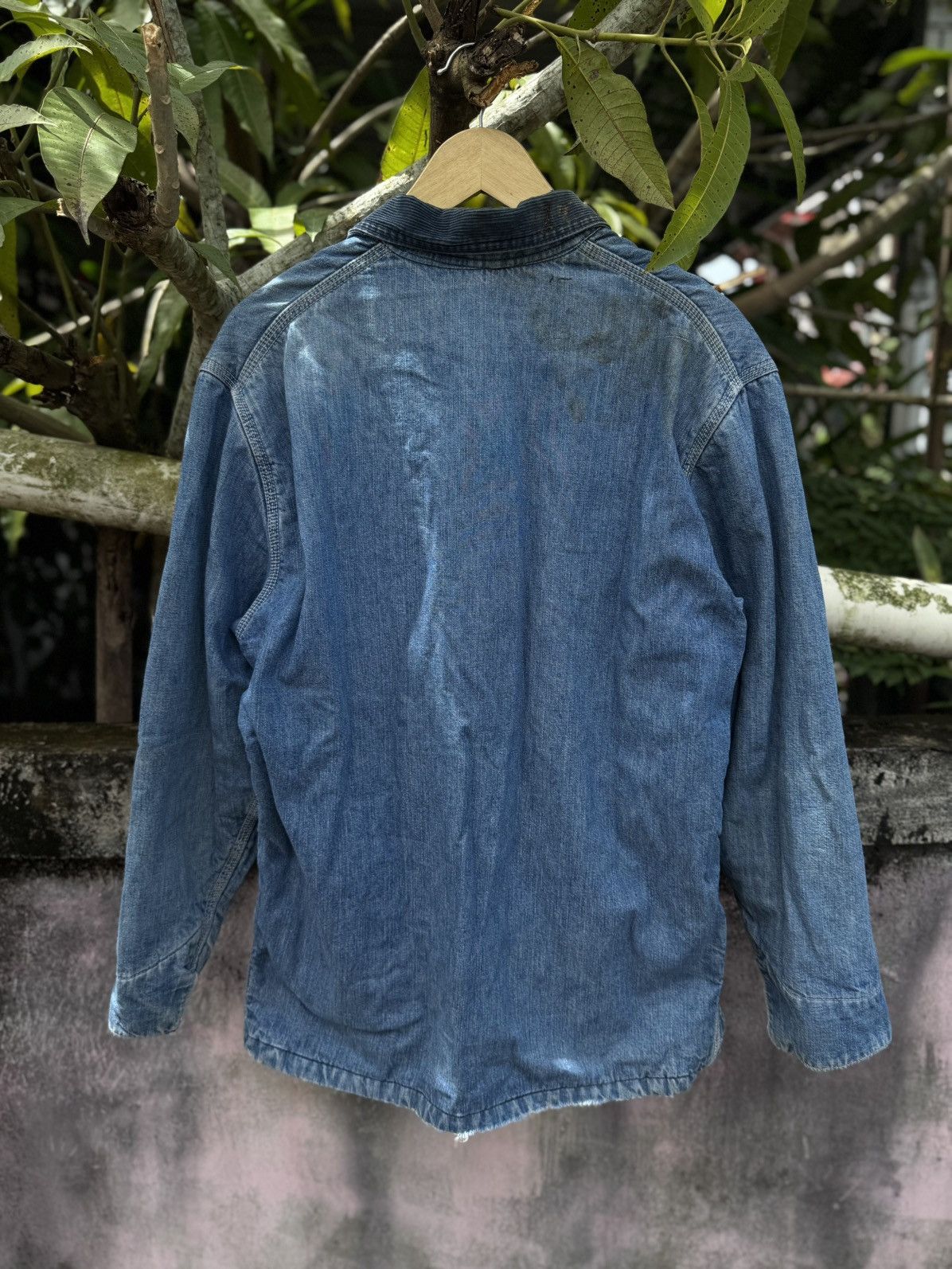 Oshkosh OshKosh 60s Vintage Worker Chore Jacket Denim Size US XL / EU 56 / 4 - 7 Thumbnail